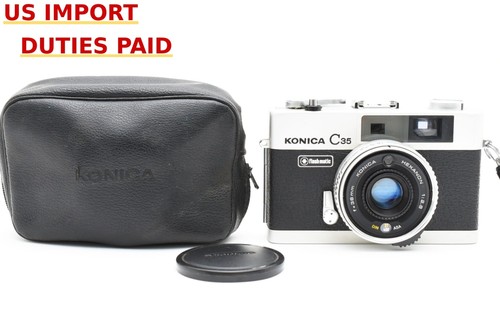 Mint case konica c35 - mint, w/case]