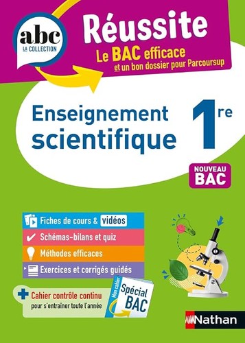 Enseignement scientifique 1re