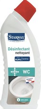 Nettoyant désinfectant gel avec javel WC toilette STARWAX
