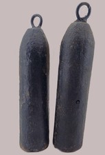 PAIRE DE POIDS D'HORLOGE