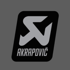 Autocollant Akrapovic Gris