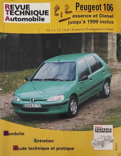 Revue technique peugeot 106 - revue,