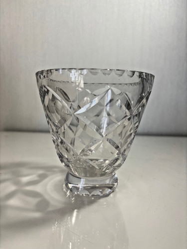 Superbe vase cristal - vase, en