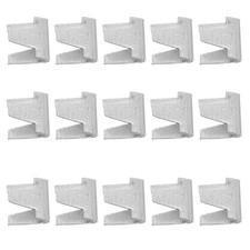  800 pièces de clips métalliques en J pour cages d’animaux - attaches sécurisées