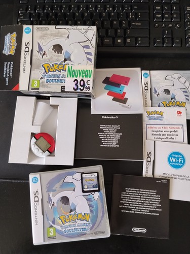 Pokemon argent soulsilver cib - pokemon,