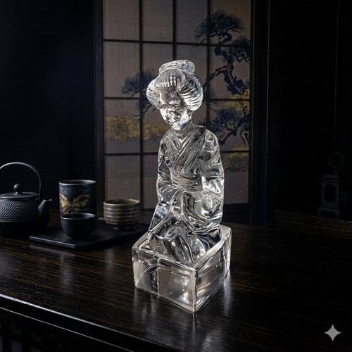 Figurine japonaise cristal - figurine,