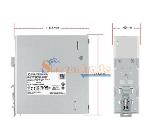 1pcs delta drl 12v240w1en - drl-12v240w1en, rail