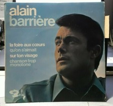 EP Alain BARRIERE  - La foire aux coeurs  - or.fr 1966 Languette (TBE)