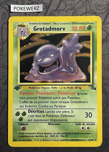 Carte pokémon grotadmorv - pokémon,
