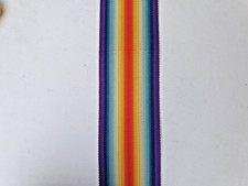 Ruban de la Médaille Interalliée 1914-1918, tissage ancien