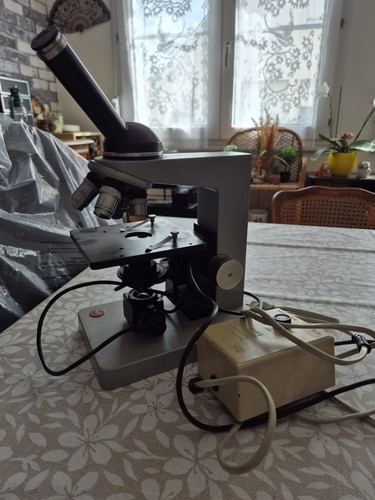 Ancien microscope leitz - leitz,