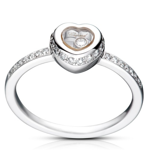 Bague cœur chopard miss happy - bague,