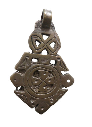 Ancienne croix copte - , en