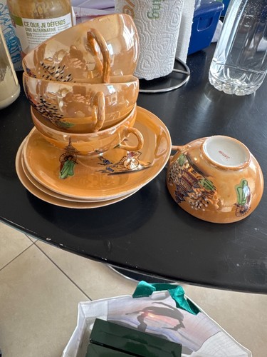 Ensemble tasses à - tasses, thé
