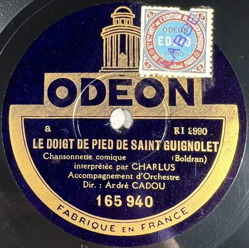 Charlus doigt de - :, pied
