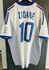 ZIDANE 10 - FRANCE 2002 Away Jersey – ADIDAS – World Cup Korea & Japan XL ??