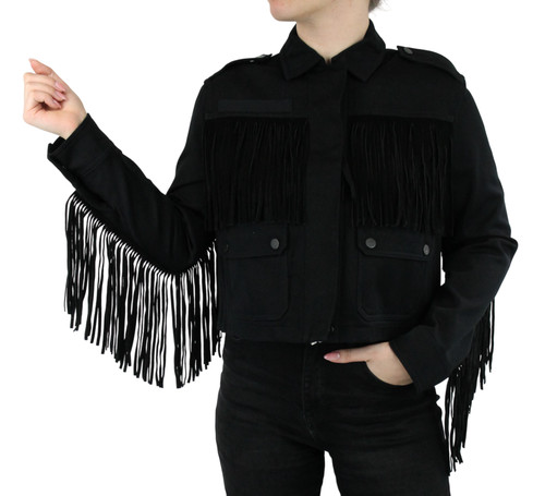 Veste cuir biker cowboy - biker,