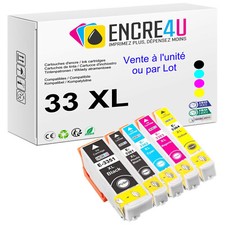 PREMIUM - Cartouches d'encre compatibles avec Epson ( série T33 XL / Orange )