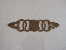Ancienne Plaque en Laiton pour