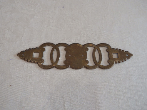 Ancienne plaque laiton pour - ancienne,