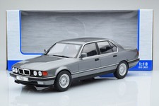 BMW 740i E32 SILVER SERIE 7 MCG 18161 1:18 MCG 18161 740 I 7ER ARGENT 1992