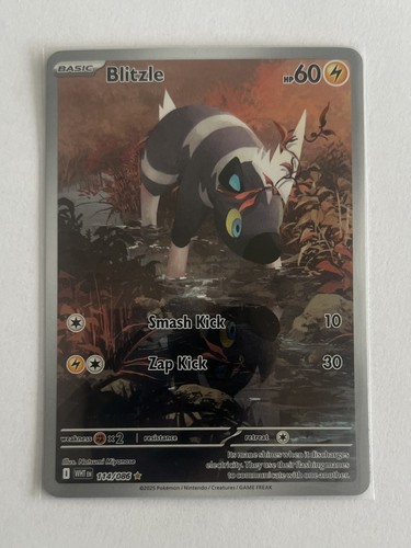 Pokémon tcg blitzle - blitzle, 114/086