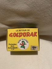RARISSIME BOÎTE AGE EDUCATIFS LE RETOUR DE GOLDORAK DE 100 POCHETTES  1978 A2