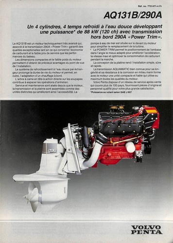 Volvo penta moteur marin aq - penta,