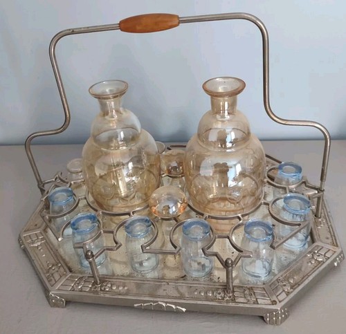 Cave liqueur plateau miroir - cave,