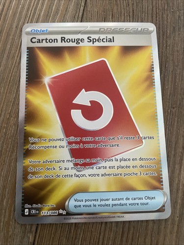 Pokémon carton rouge - [pokémon],