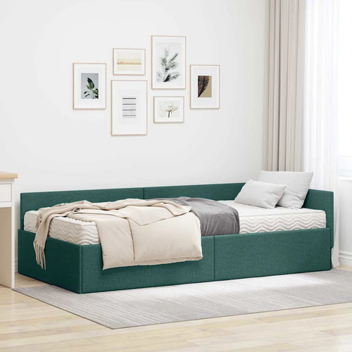 Cadre lit angle avec - d'angle,