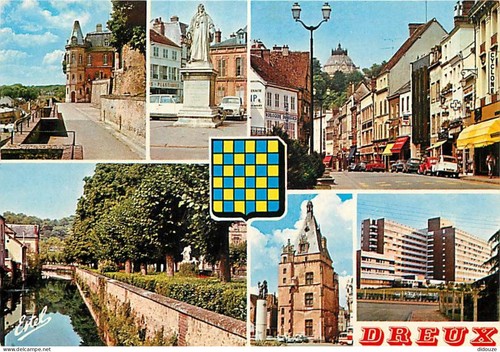 Carte postale dreux - carte,