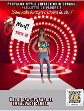 Pantalon jean style vintage