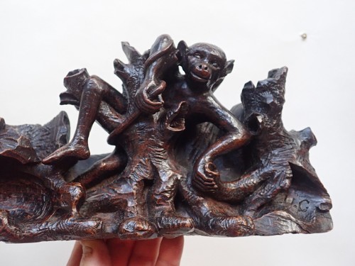 Ancienne sculpture bois - ancienne,