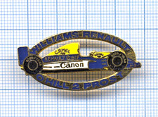 PIN'S Formule 1 WILLIAMS RENAULT FW15C CAMEL HILL PROST F1 CANON / ELF GOOD YEAR