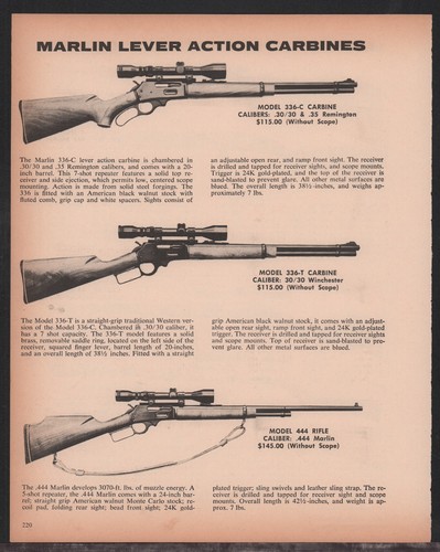 1962 marlin 336 30 - marlin, 30/30
