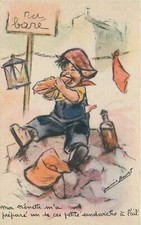 GERMAINE BOURET (illustrateur) ma nénette m'a préparé un de ces petits.... (639)