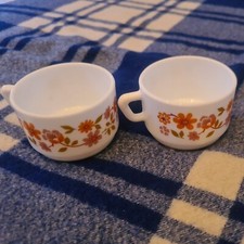 VINTAGE - LOT DE 2 TASSES A