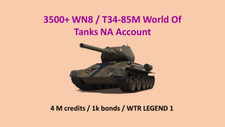 World of tanks WOT NA unicum - T34 85 M