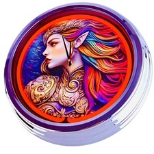 N-0834 "Fée" Horloge Murale Néon Décoration Salon Bureau Atelier