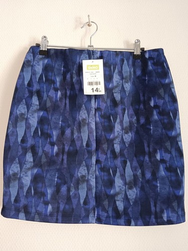 Jupe droite femme - bleu, marine