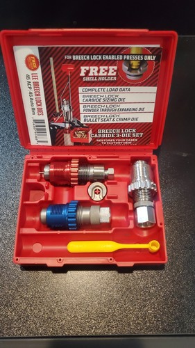 Lee loader breech - lock, carbide