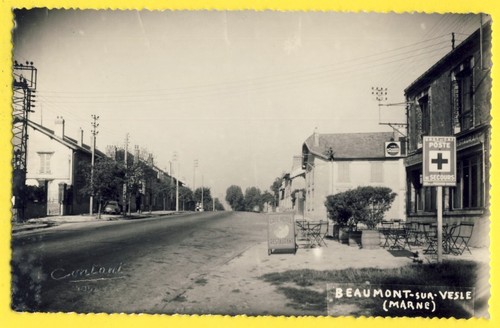 Cpsm beaumont sur vesle - sur,