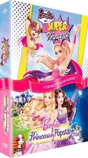 COFFRET 2 DVD *** BARBIE SUPER