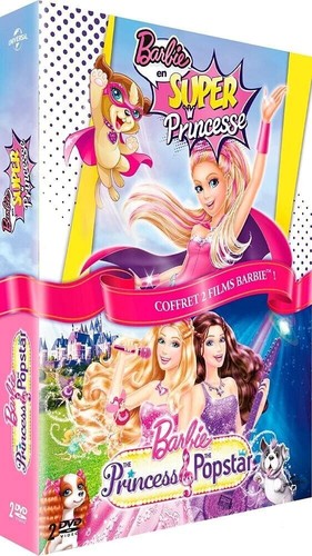 Coffret dvd barbie super - 2,