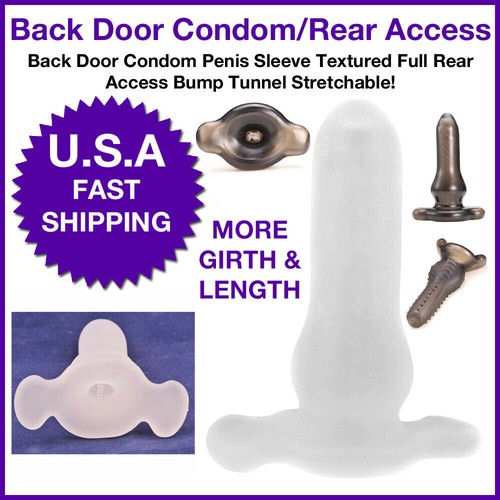 Back door gay - condom, tunnel