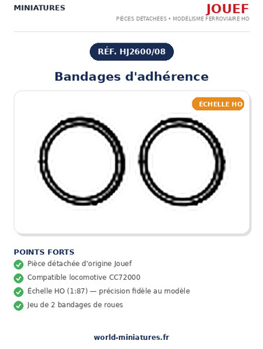 Jouef cc72000 bandages - ho,