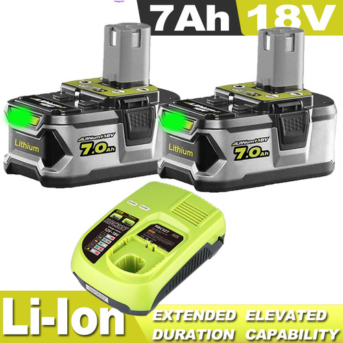 Batterie 18v 0ah pour ryobi - 7.0ah,