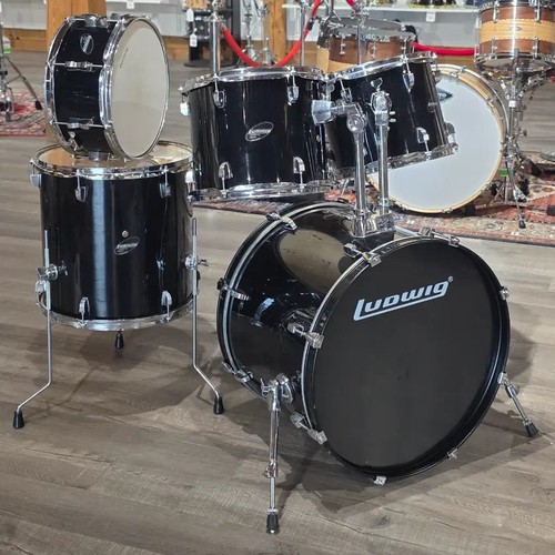 Used ludwig accent 5pc drum - used,