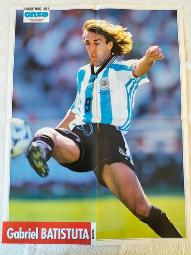 Poster gabriel batistuta - batistuta, /